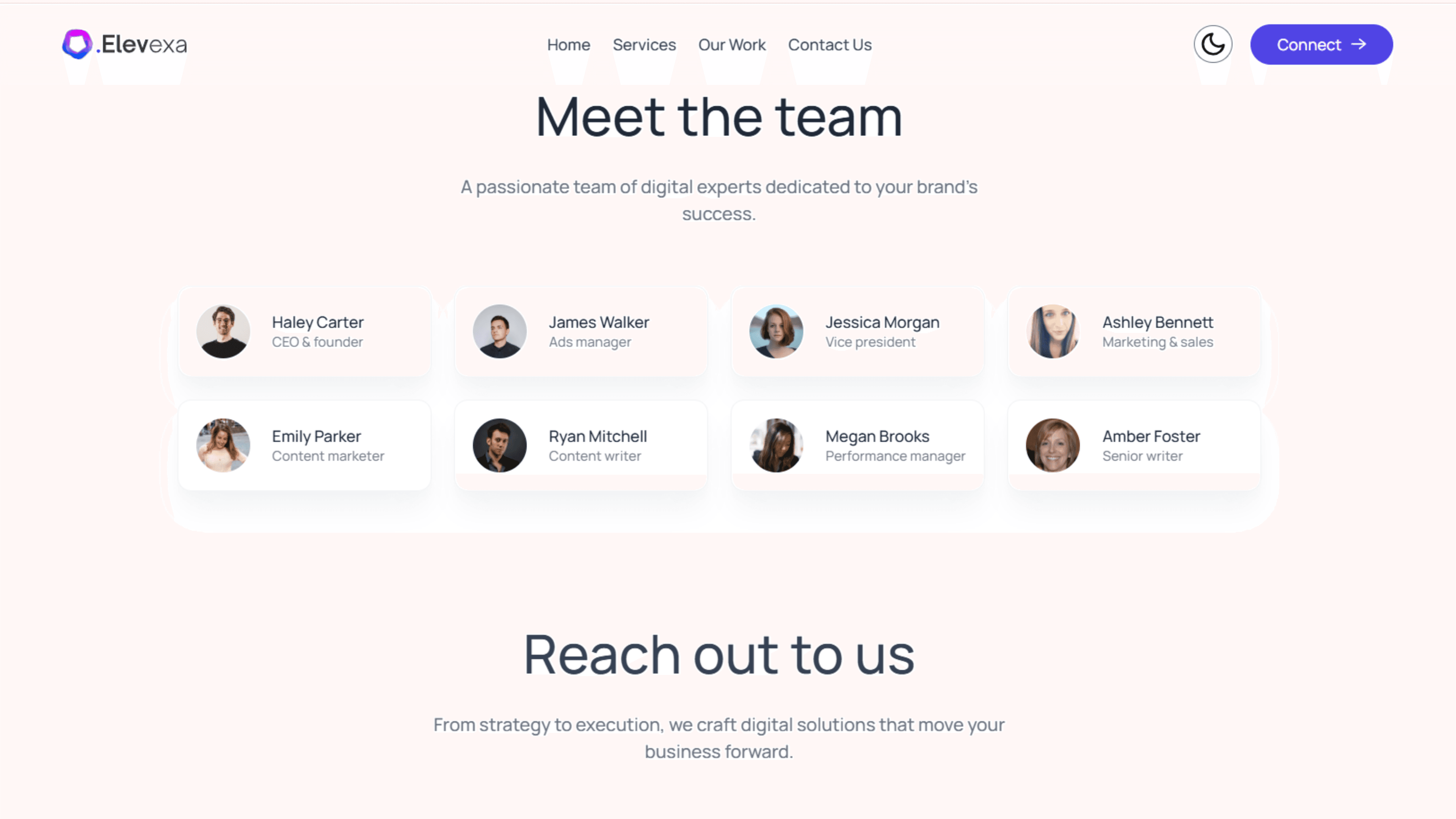 Marketing agency website screenshot 4