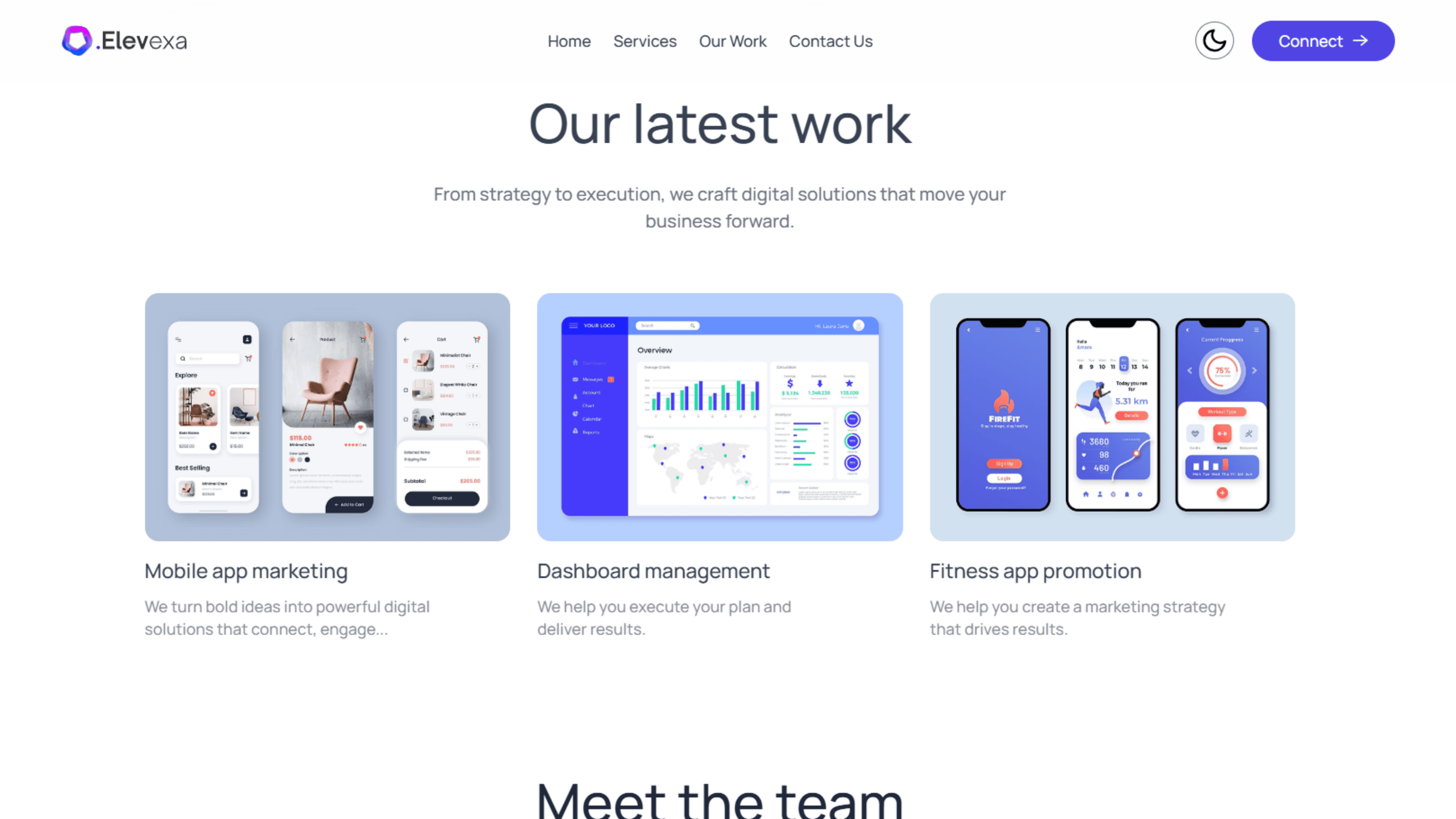 Marketing agency website screenshot 5