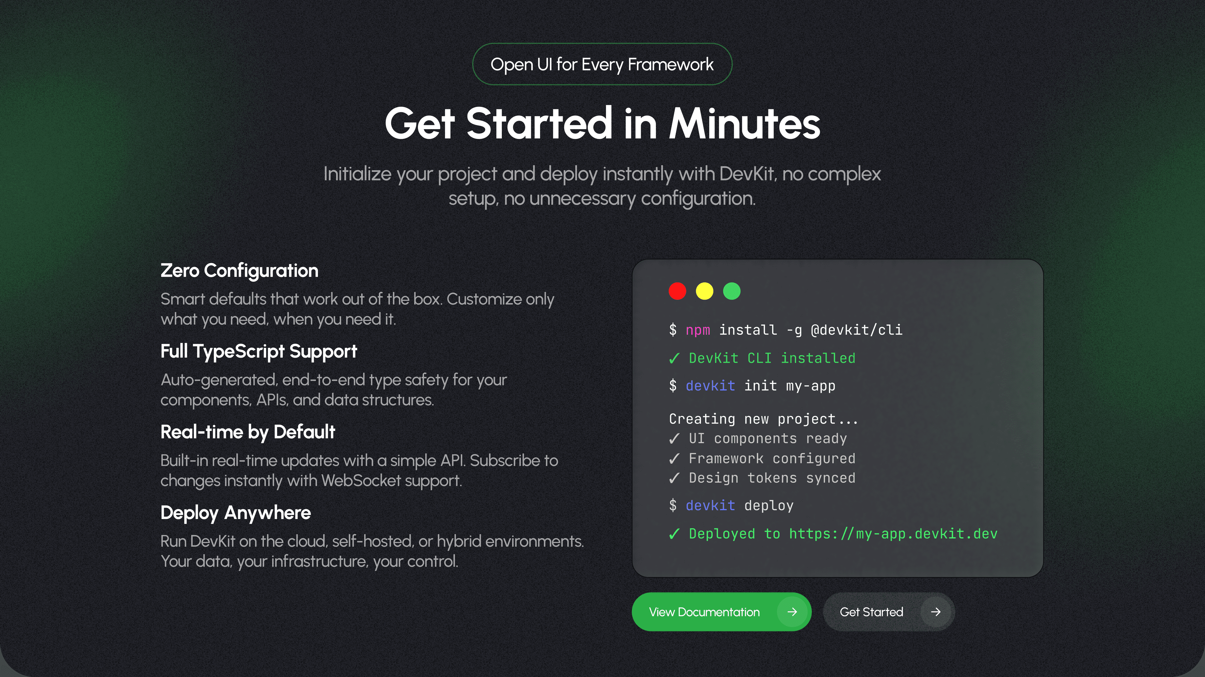 DevKit - SaaS Landing Page UI screenshot 5